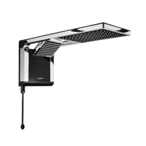 Chuveiro Acqua Duo Ultra Lorenzetti Preto E Cromado 220v