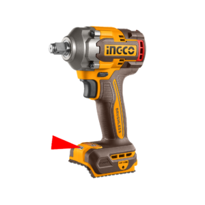 Parafusadeira De Impacto Encaixe Sextavado 1/2” À Bateria Íon-Lítio 20v Ingco CIWLI2040-9