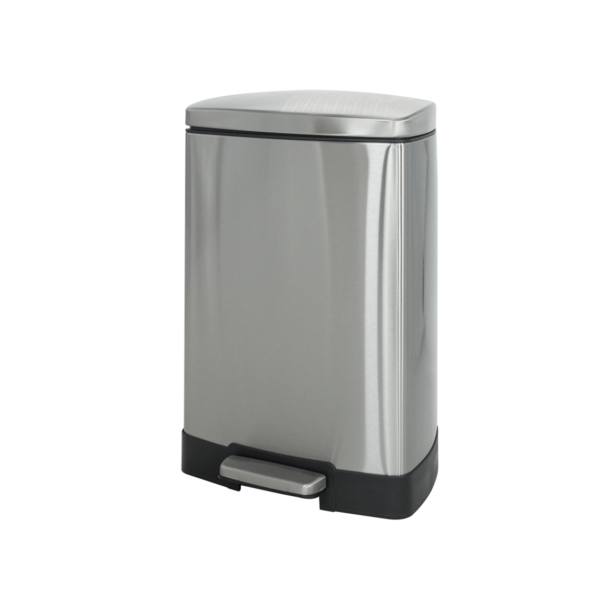Lixeira De Aço Inox Elite 12l Good