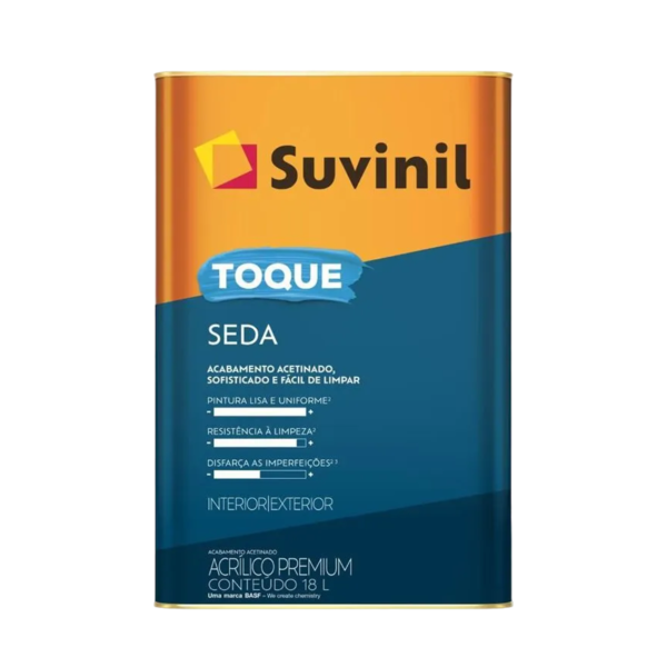 Tinta Acrílica Premium Toque Seda Suvinil 18l