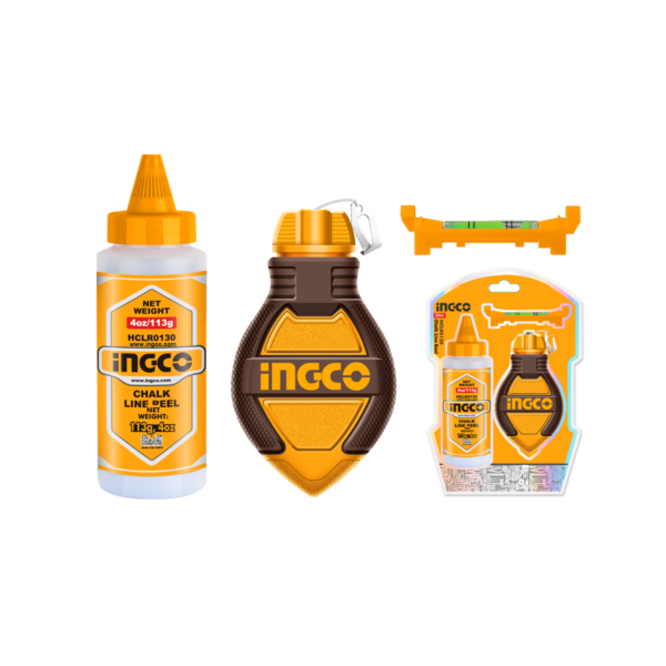 Kit Giz De Linha Marcador 30m Ingco HCLR0130