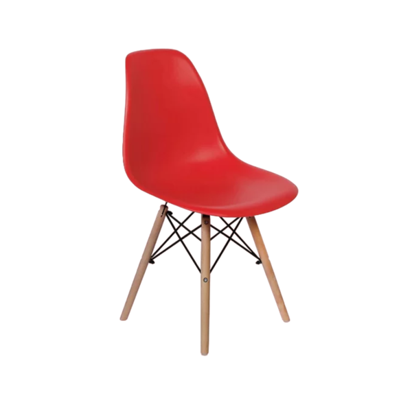 Cadeira Gd Eames Eiffel Vermelha Pp-638 Good Design
