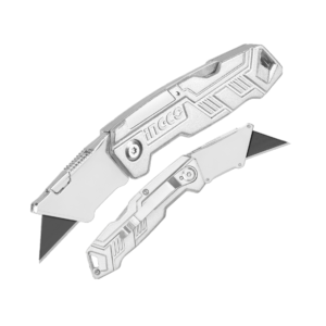 ESTILETE DOBRAVEL ALUMÍNIO C/5 LÂMINAS 61X19MM INGCO HUK6236