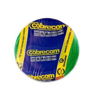 FIO FLEXIVEL 2,50MM ROLO 100MT VERDE COBRECOM