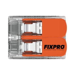 CONECTOR 2 POLOS  0.14-4.0MM 100 PEÇAS CE412 FIXPRO