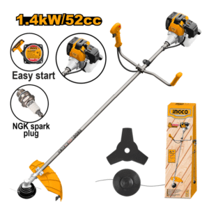 ROCADEIRA A GASOLINA 52CC 1.4KW INGCO GBC5524411