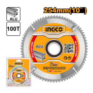 DISCO DE SERRA ESQUADRIA P/ALUMINIO 254MMX100D INGCO TSB3254210