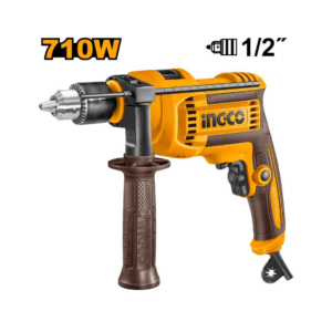 FURADEIRA DE IMPACTO 1/2” 710W 127V INGCO UID7118-9"