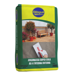 ARGAMASSA  AC2 EXTERNA  20KG SILAQUA