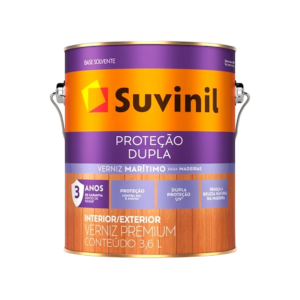 VERNIZ PROTECAO DUPLA BRILHANTE NATURAL 3.6L SUVINIL