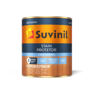 VERNIZ STAIN PROTETOR ACETINADO MOGNO 0.9L SUVINIL