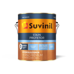VERNIZ STAIN PROTETOR ACETINADO MOGNO 3.6L SUVINIL