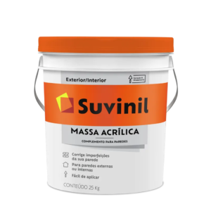 MASSA ACRILICA 25KG SUVINIL